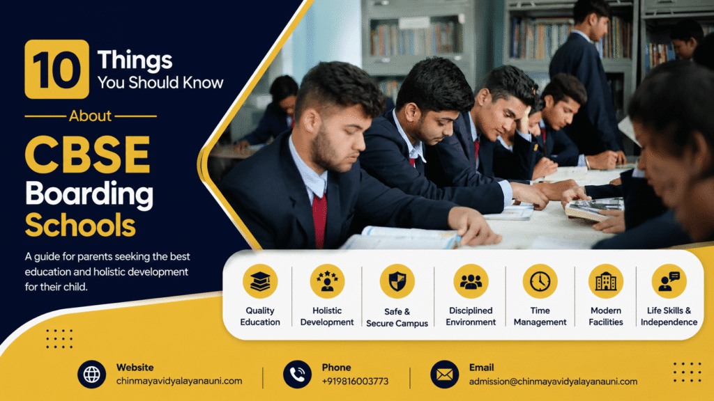 10 Things You Should Know About CBSE Boarding Schools