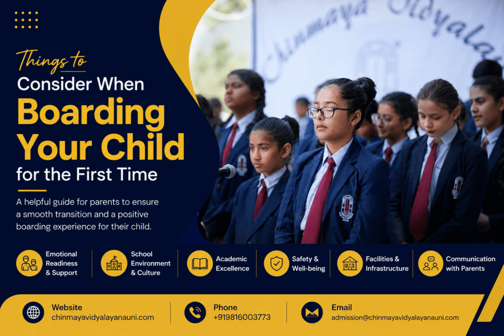 Things to Consider When Boarding Your Child for the First Time
