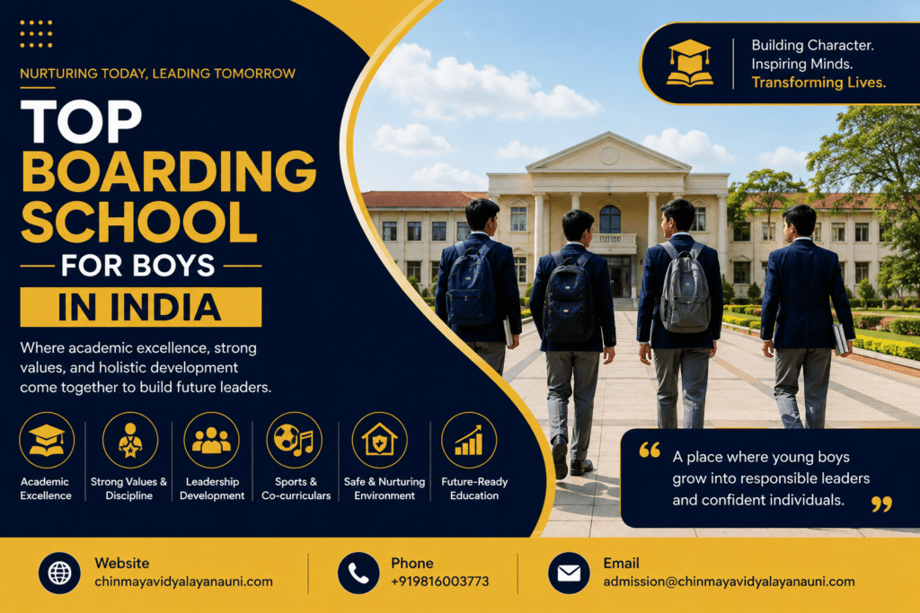 Top Boarding School For Boys In India