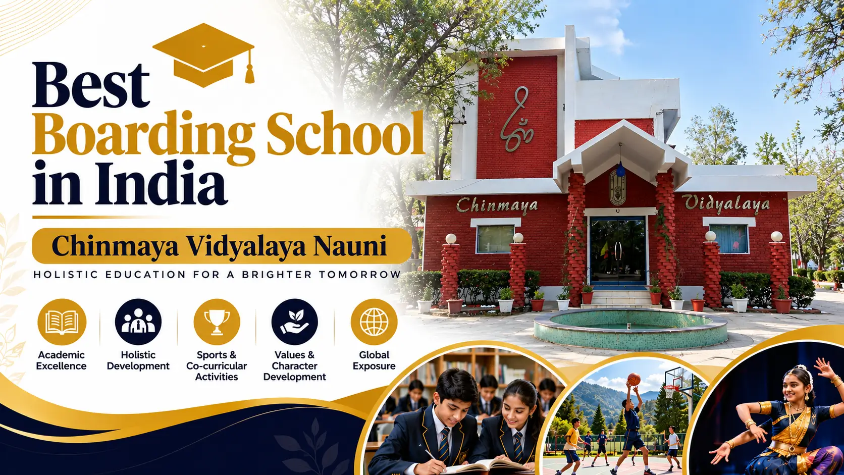 Chinmaya Vidyalaya Nauni boarding school in Solan, Himachal Pradesh