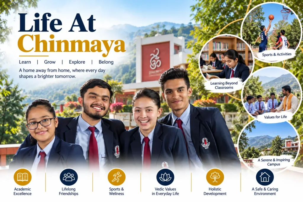 Life at Chinmaya Vidyalaya Nauni – students, campus and activities