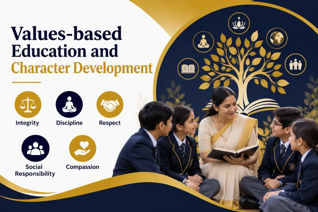 Values-based education and character development at Chinmaya Vidyalaya Nauni
