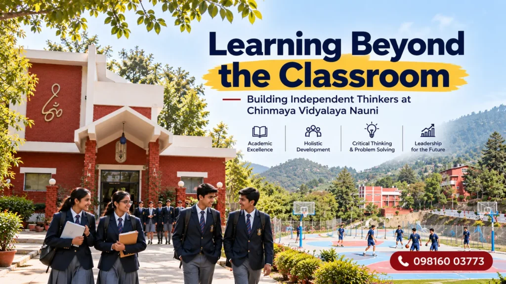 Learning Beyond the Classroom: Building Independent Thinkers at Chinmaya Vidyalaya Nauni