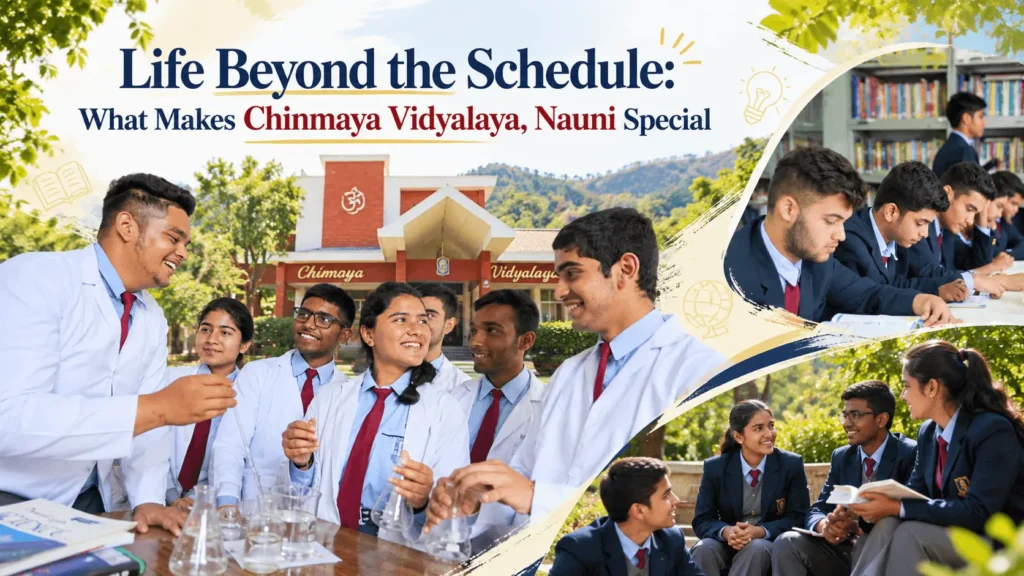 A Day in the Life of a Student at Chinmaya Vidyalaya, Nauni