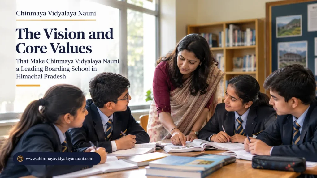 The Vision and Core Values That Make Chinmaya Vidyalaya Nauni a Leading Boarding School in Himachal Pradesh
